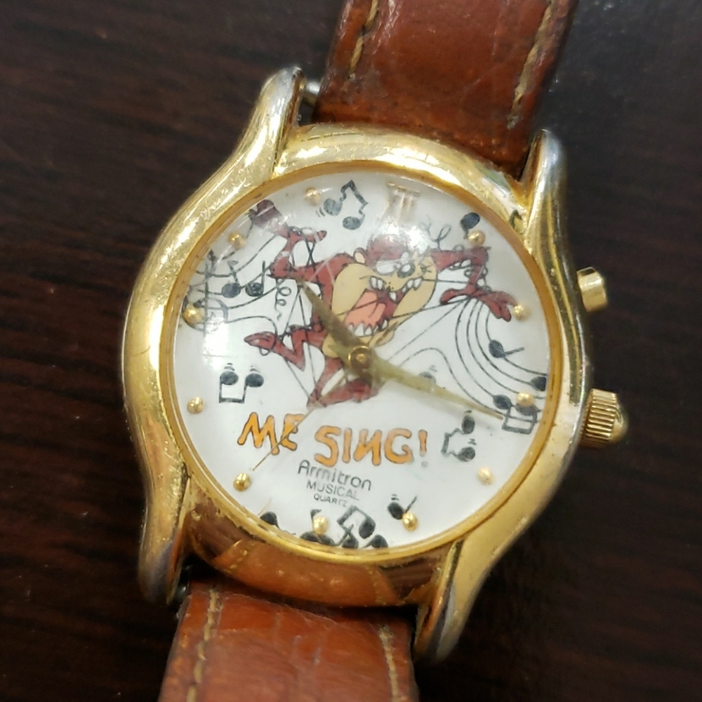 Collectible Tazmanian Devil Singing Watch